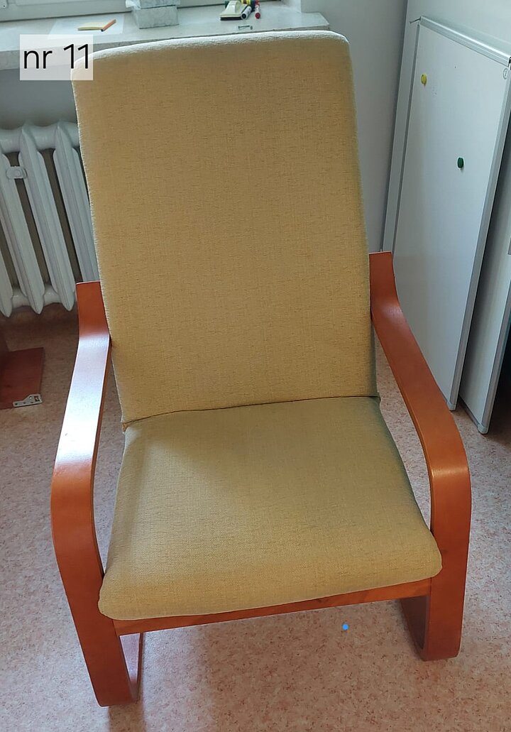 Fotel prostokątny